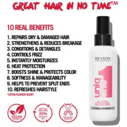 3 Sprays 10-en-1 Lotus UniqOne Revlon 150ML 9 3 Sprays 10-en-1 Lotus UniqOne Revlon 150ML -Hair Care Soldes 3 sprays 10 en 1 lotus uniqone revlon 150ml 3