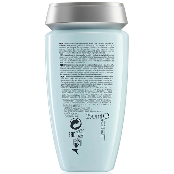 Bain Nutri-apaisant Dermo-Calm Spécifique Kérastase 250ML 2 Bain Nutri-apaisant Dermo-Calm Spécifique Kérastase 250ML – Image 2