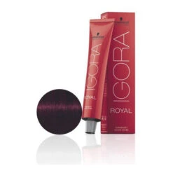 Schwarzkopf Coloration Igora Royal 4-99 Châtain Violet Rouge 60ML -Hair Care Soldes coloration igora royal 4 99 chatain violet rouge 60ml 6