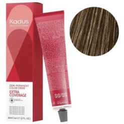 Coloration Semi-permanente Extra Coverage 6/07 Blond Foncé Naturel Marron Kadus 60ML