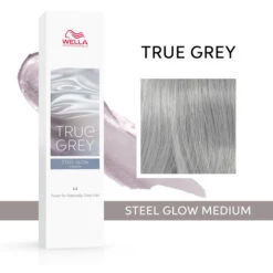 Coloration True Grey Steel Glow Medium Wella 60ML -Hair Care Soldes coloration true grey steel glow medium wella 60ml 3