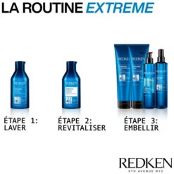 Duo Fortifiant Extreme Redken 2x500ML -Hair Care Soldes duo fortifiant extreme redken 2x500ml 5