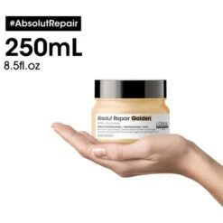 Duo Shampooing & Masque Absolut Repair Gold L'Oréal Professionnel -Hair Care Soldes duo shampooing masque absolut repair gold l oreal professionnel 2