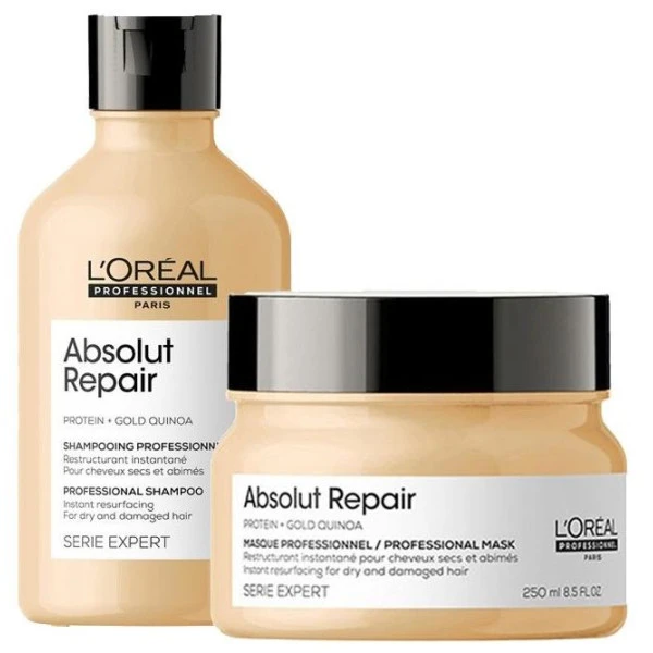 Duo Shampooing & Masque Absolut Repair L'Oréal Professionnel 1 Duo Shampooing & Masque Absolut Repair L'Oréal Professionnel