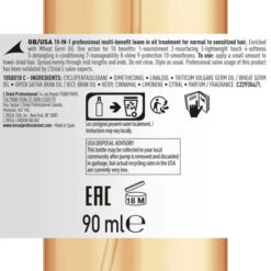 Huile 10-en-1 Absolut Repair L'Oréal Professionnel 90ML -Hair Care Soldes huile 10 en 1 absolut repair l oreal professionnel 90ml 1 8