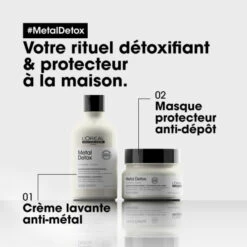 Masque Metal Detox L'Oréal Professionnel 250ML -Hair Care Soldes masque metal detox l oreal professionnel 250ml 3