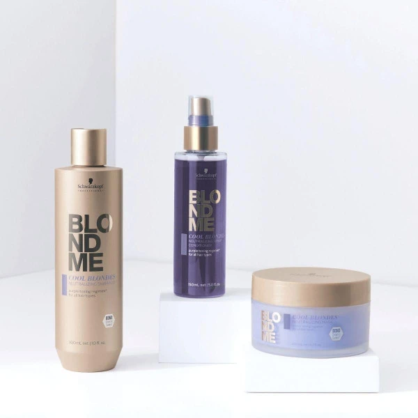 Masque Neutralisant BlondMe Schwarzkopf 200ML 4 Masque Neutralisant BlondMe Schwarzkopf 200ML – Image 4