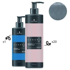 Masque Nourrissant Pigmenté Bleu Chroma ID SCHWARZKOPF 280ML -Hair Care Soldes masque nourrissant pigmente bleu chroma id schwarzkopf 280ml 2