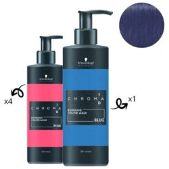 Masque Nourrissant Pigmenté Bleu Chroma ID SCHWARZKOPF 280ML -Hair Care Soldes masque nourrissant pigmente bleu chroma id schwarzkopf 280ml 4