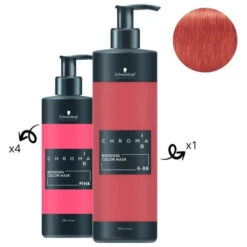 Masque Nourrissant Pigmenté Rose Chroma ID SCHWARZKOPF 280ML -Hair Care Soldes masque nourrissant pigmente rose chroma id schwarzkopf 280ml 8