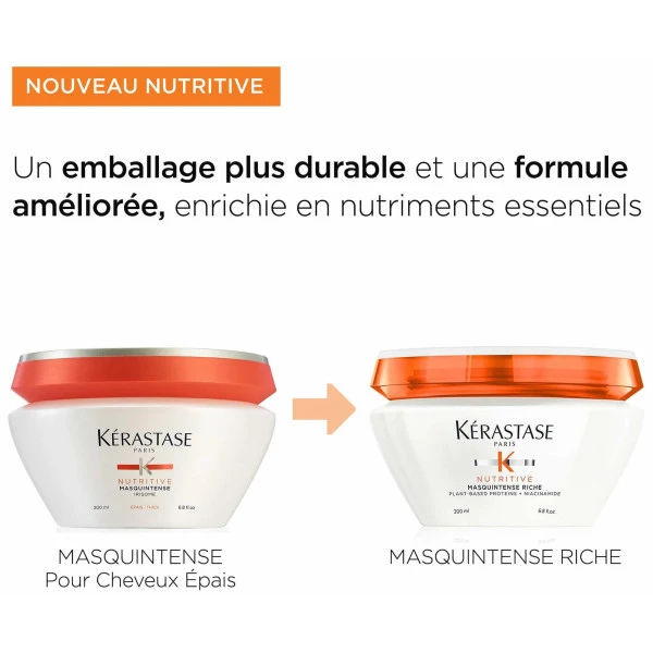 Masquintense Riche Nutritive Kérastase 200ML 7 Masquintense Riche Nutritive Kérastase 200ML – Image 7