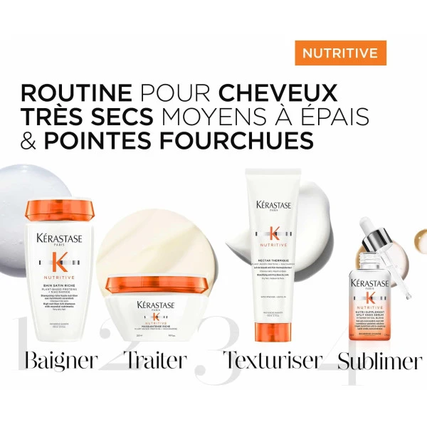 Masquintense Riche Nutritive Kérastase 200ML 8 Masquintense Riche Nutritive Kérastase 200ML – Image 8