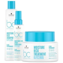 Routine Cheveux Secs Moisture Kick Schwarzkopf 250ML