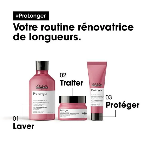 Routine Rénovatrice De Longueurs Pro Longer L'Oréal Professionnel 300ML 2 Routine Rénovatrice De Longueurs Pro Longer L'Oréal Professionnel 300ML – Image 2