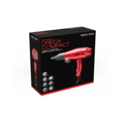 Sèche-Cheveux Dréox Compact Rouge Professionnel 2000W -Hair Care Soldes seche cheveux dreox compact rouge professionnel 2000w 3