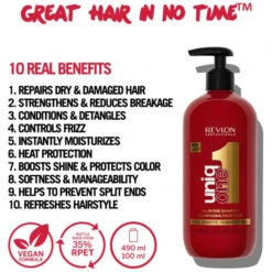 Shampooing 10-en-1 UniqOne Revlon 490ML 5 Shampooing 10-en-1 UniqOne Revlon 490ML -Hair Care Soldes shampooing 10 en 1 uniqone revlon 490ml 2
