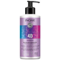 Shampooing 4D Inoar 400ML