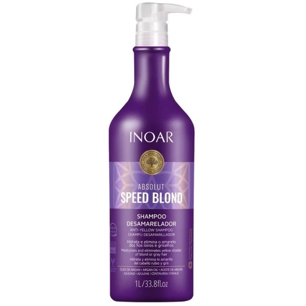 Shampooing Absolut Speed Blond Inoar 1L 1 Shampooing Absolut Speed Blond Inoar 1L