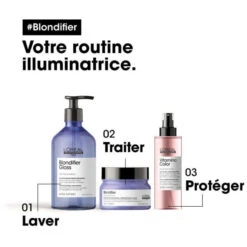 Shampooing Blondifier Gloss L'Oréal Professionnel 1,5L 13 Shampooing Blondifier Gloss L'Oréal Professionnel 1,5L -Hair Care Soldes shampooing blondifier gloss l oreal professionnel 15l 4