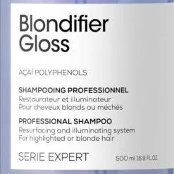 Shampooing Blondifier Gloss L'Oréal Professionnel 500ML -Hair Care Soldes shampooing blondifier gloss l oreal professionnel 500ml 6
