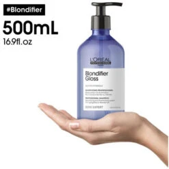 Shampooing Blondifier Gloss L'Oréal Professionnel 500ML -Hair Care Soldes shampooing blondifier gloss l oreal professionnel 500ml 7