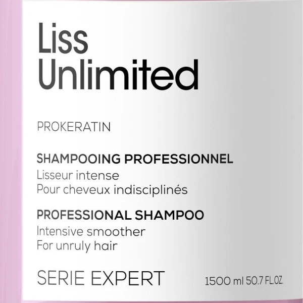 Shampooing Liss Unlimited L'Oréal Professionnel 1,5L 2 Shampooing Liss Unlimited L'Oréal Professionnel 1,5L – Image 2