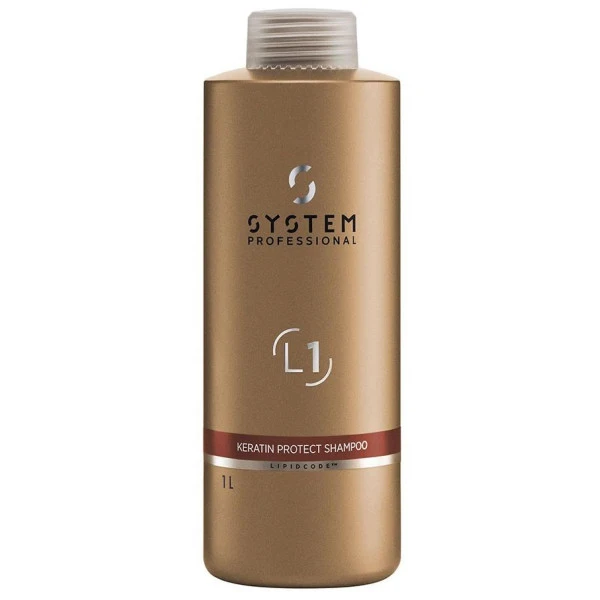 Shampooing Protecteur De Kératine L1 System Professional LuxeOil 1000ml 1 Shampooing Protecteur De Kératine L1 System Professional LuxeOil 1000ml