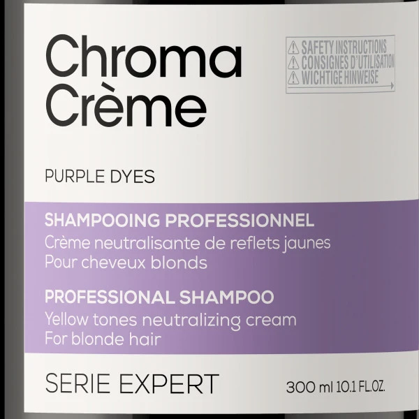 Shampooing Violet Chroma Crème L'Oréal Professionnel 300ML 8 Shampooing Violet Chroma Crème L'Oréal Professionnel 300ML – Image 8