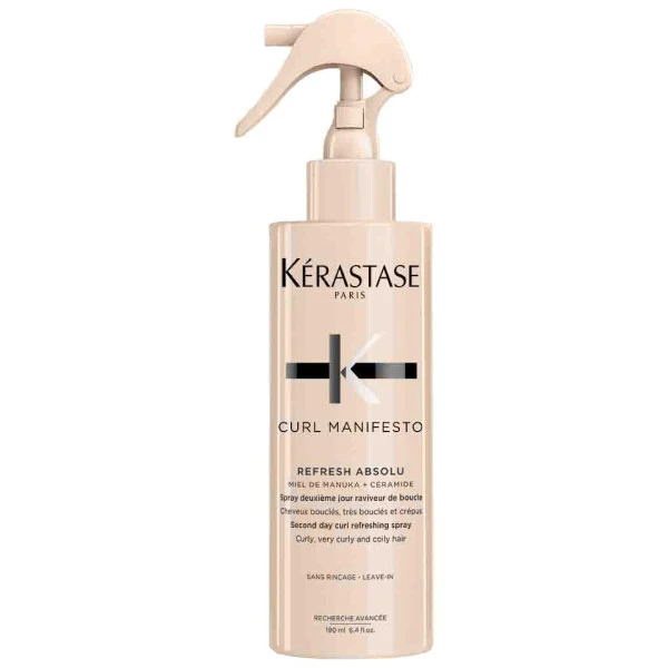 Spray Sublimateur Refresh Absolu Curl Manifesto Kérastase 190ML 1 Spray Sublimateur Refresh Absolu Curl Manifesto Kérastase 190ML