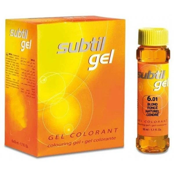 Subtil Gel N°6.01 Blond Foncé Naturel Cendré 50 ML 1 Subtil Gel N°6.01 Blond Foncé Naturel Cendré 50 ML